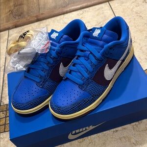 Nike Blue and White Sneakers